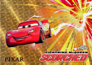 Lightning McQueen Scorched Superfractor - 2024 Topps Disney Chrome