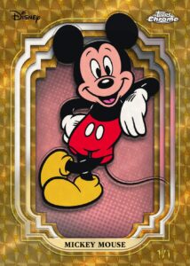 Mikey Mouse Superfractor - 2024 Topps Disney Chrome