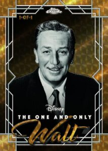 One and Only Walt Superfractor - 2024 Topps Disney Chrome