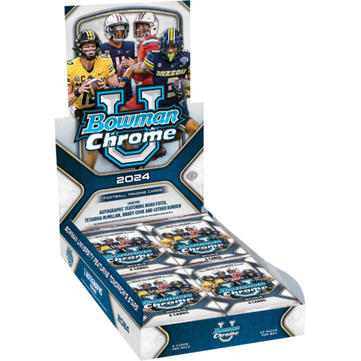 2024 Bowman Chrome University Football Hobby Box
