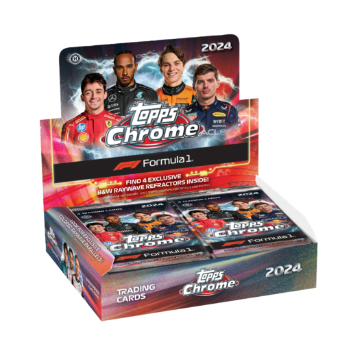 2024 Topps Chrome Formula 1 Qualifying Lap Racing Hobby Box