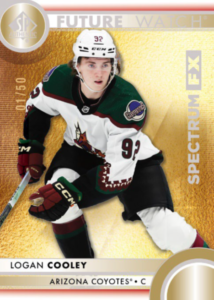 Logan Cooley Future Watch FX Card – 2023-24 Upper Deck SP Authentic Hockey