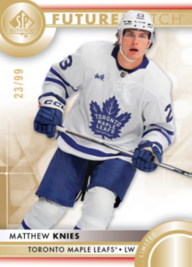 Matthew Knies Future Watch Card – 2023-24 Upper Deck SP Authentic Hockey