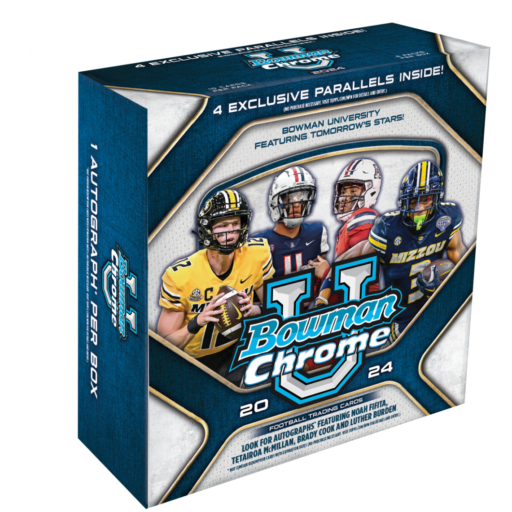 2024 Bowman Chrome University Football Monster Box