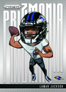 Lamar Jackson Prizmania - 2024 Panini Prizm Football