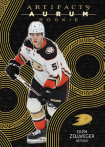 Olen Zellweger Aurum Card – 2024-25 Upper Deck Artifacts Hockey