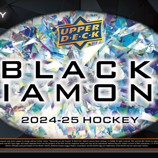2024-25 Upper Deck Black Diamond Hockey Hobby Box