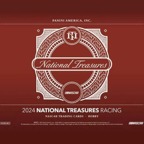 2024 Panini National Treasures Racing Hobby Box