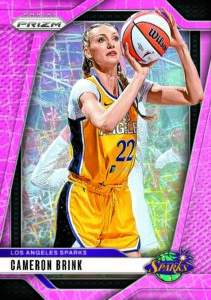 2024 Prizm WNBA Base Pink Velocity Brink Card – 2024 Panini Prizm WNBA Basketball
