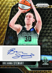 2024 Prizm WNBA Signatures Prizms Gold Vinyl Stewart Card – 2024 Panini Prizm WNBA Basketball