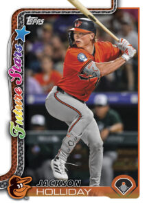 2025 Topps Series 1 Baseball Jackson Holliday Future Stars Card – 2025 Topps Series 1 Baseball Jumbo