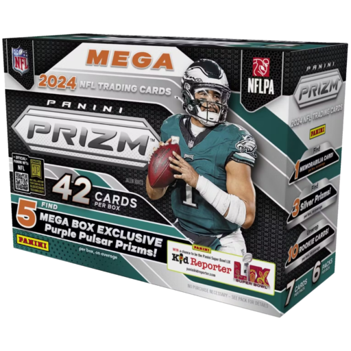 2024 Panini Prizm Football Mega Box Card – 2024 Panini Prizm Football Hobby Mega Box