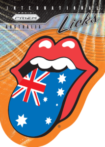 2024 Panini Prizm The Rolling Stones Trading Card Australia Licks Card – 2024 Panini Prizm The Rolling Stones
