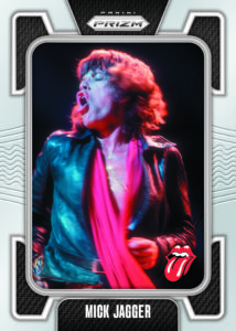 2024 Panini Prizm The Rolling Stones Trading Card Mick Jagger Base Card – 2024 Panini Prizm The Rolling Stones