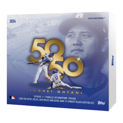2024 Topps 50/50: Shohei Ohtani Baseball Hobby Box