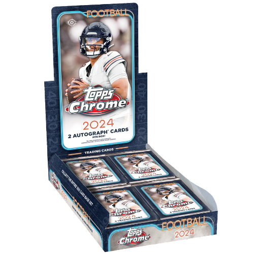 2024 Topps Chrome Football Hobby Box