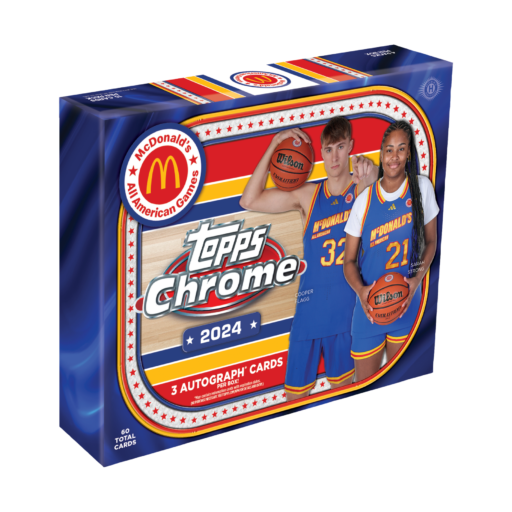 2024 Topps McDonald's All-American Chrome Hobby Box