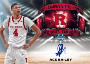 2024 25 Bowman University Chrome Basketball Ace Bailey Autograph Card – 2024-25 Bowman University Chrome Basketball