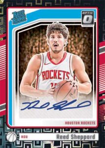 2024 25 Donruss Optic Basketball Autograph Reed Sheppard Card – 2024-25 Donruss Optic Basketball