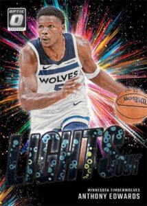 2024 25 Donruss Optic Basketball Insert Lights Out Anthony Edwards Card – 2024-25 Donruss Optic Basketball