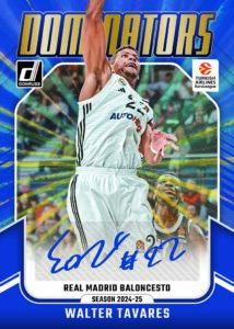 2024 25 Panini Donruss Turkish Airlines EuroLeague Walter Tavares Card – 2024-25 Donruss EuroLeague Basketball