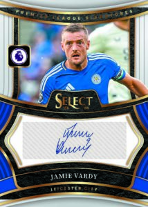 2024 25 Panini Select Premier League Trading Card Box Autograph Jamie Vardy Card – 2024-25 Panini Select Premier League Soccer