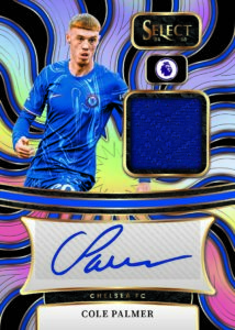2024 25 Panini Select Premier League Trading Card Box Autograph Relic Cole Palmer Card – 2024-25 Panini Select Premier League Soccer