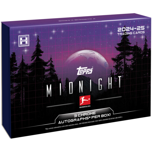 2024-25 Topps Midnight Bundesliga Soccer Hobby Box