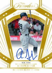 2024 Panini Flawless Baseball Trading Card Box Insert Aaron Judge Card – 2024 Panini Flawless Baseball