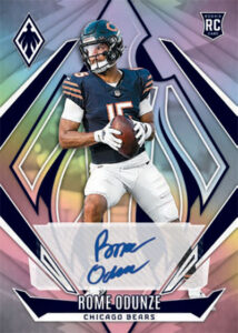 2024 Panini Phoenix H2 Football Autograph Rome Odunze Card – 2024 Panini Phoenix H2 Football