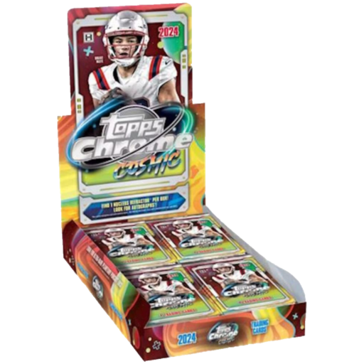 2024 Topps Cosmic Chrome Football Box Image Card – 2024 Topps Cosmic Chrome Football Hobby Box