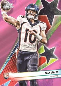 Bo-Nix Starfractor - 2024 Topps Cosmic Chrome Football