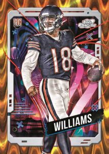 Caleb-Williams Base Gold - 2024 Topps Cosmic Chrome Football