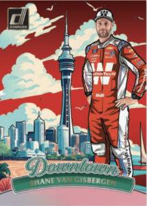 2025 Donruss Racing Insert Downtown Shane Van Gisbergen Card – 2025 Donruss Racing NASCAR