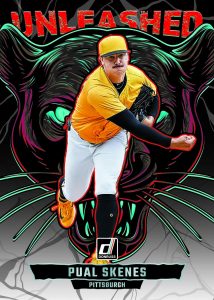 2025 Panini Donruss Baseball Insert Unleashed Paul Skenes Card – 2025 Panini Donruss Baseball