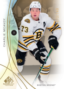 Charlie Mcavoy Base Card – 2024-25 Upper Deck SP Game Used Hockey