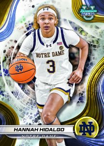 2024 Bowman U Best Basketball Hannah Hidalgo base card Notre Dame Fighting Irish