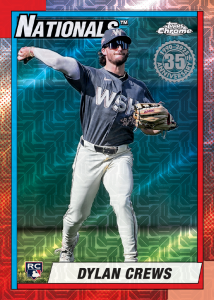 2025 Topps Series 2 Baseball Dylan Cruz 1990 Chrome Card – 2025 Topps Series 2 Baseball