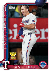 2025 Topps Series 2 Baseball Jumbo Wyatt Langford Base Card – 2025 Topps Series 2 Baseball