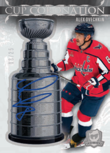 Alex Ovechkin Cup Coronation Card – 2023-24 Upper Deck The Cup Hockey