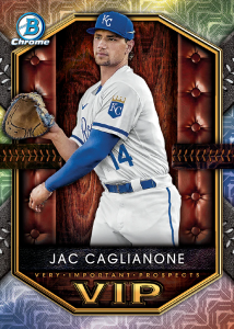 Jac Caglianone Very Important Prospects Mega Card – 2025 Bowman Mega Box Baseball