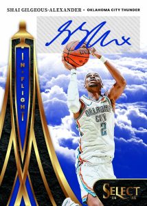 2024 25 Panini Select Basketball Autograph SGA Card – 2024-25 Panini Select Basketball