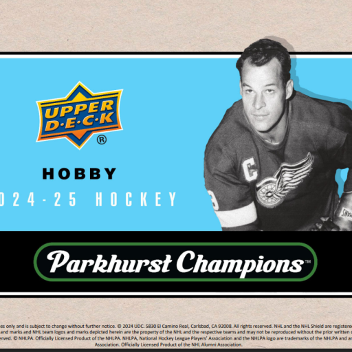 2024 25 Upper Deck Parkhurst Champions Card – 2024-25 Upper Deck Parkhurst Champions Hockey