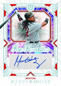 2025 Panini Boys of Summer Baseball Autograph Fan Favorites Manny Ramirez Card – 2025 Panini Boys of Summer Baseball