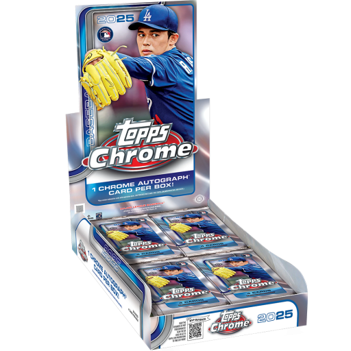 2025 Topps Chrome Baseball Hobby Box