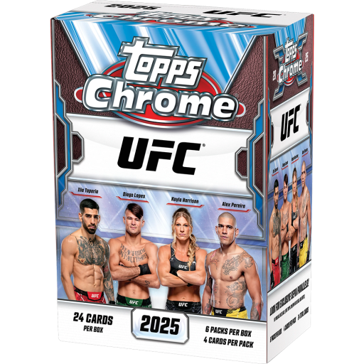 2025 Topps Chrome UFC Value Box Card – 2025 Topps Chrome UFC Value Box