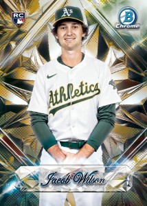 Jacob Wilson Sapphire Selections Card – 2025 Bowman Sapphire Edition Baseball