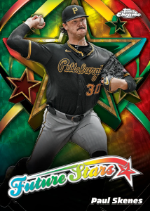 Paul Skenes Future Stars Superfractor Card – 2025 Topps Chrome Baseball