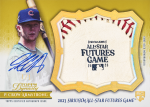 Pete Crow Armstrong Special Event Autograph Card – 2024 Topps Dynasty Baseball