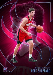 2024 25 Silhouette Basketball Base Holo Reed Sheppard Card –